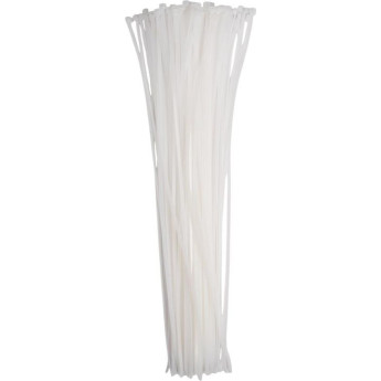Хомут кабельный JAZZWAY 5054127 PCT 4.8х450-100WH 4.8х450 PA6.6 белый (уп.100шт)